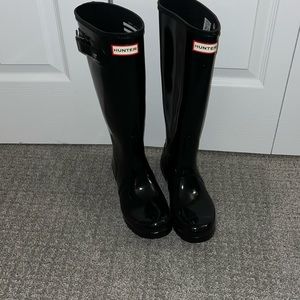 Original Hunter Talk Gloss Rain Boots